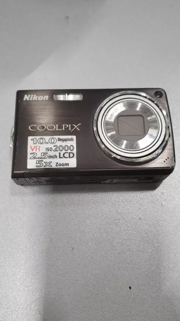 Nikon CoolPix S550 10 MP Digital Camera 5x Optical Zoom Not Working For Parts