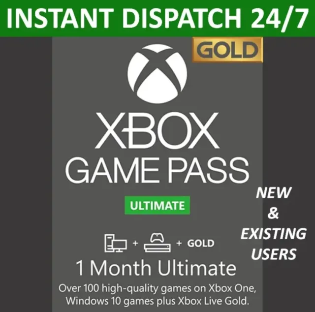 Xbox Live 1 mese Gold & Game Pass abbonamento definitivo