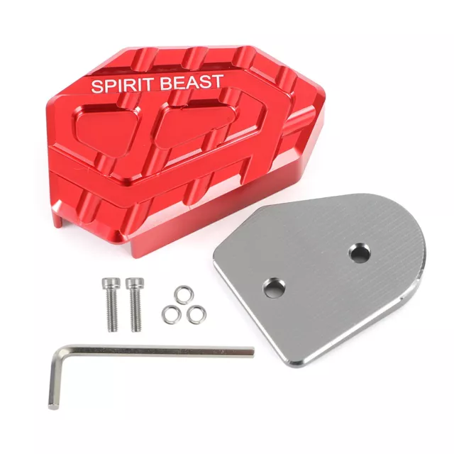 Rear Brake Enlarger Lever Pedal Extension Aluminium Red For Bmw G310 Gs R 21