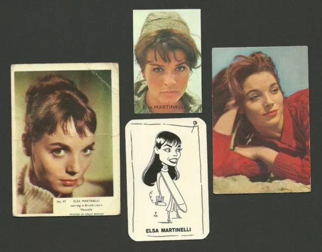 Elsa Martinelli Fab Card Collection