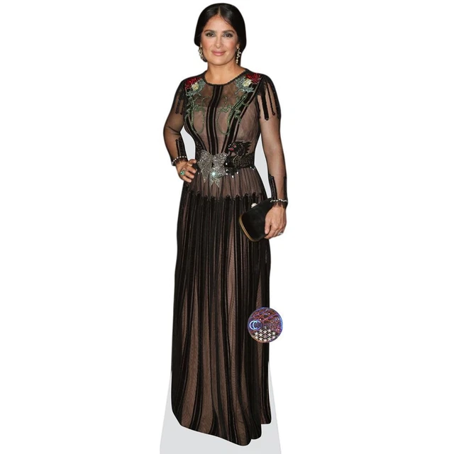 Silhouette Grandeur Nature Tate McRae (Black Dress) - Carton Haute Définition, Max 190,5 Cm, Support Inclus, Décoration événement