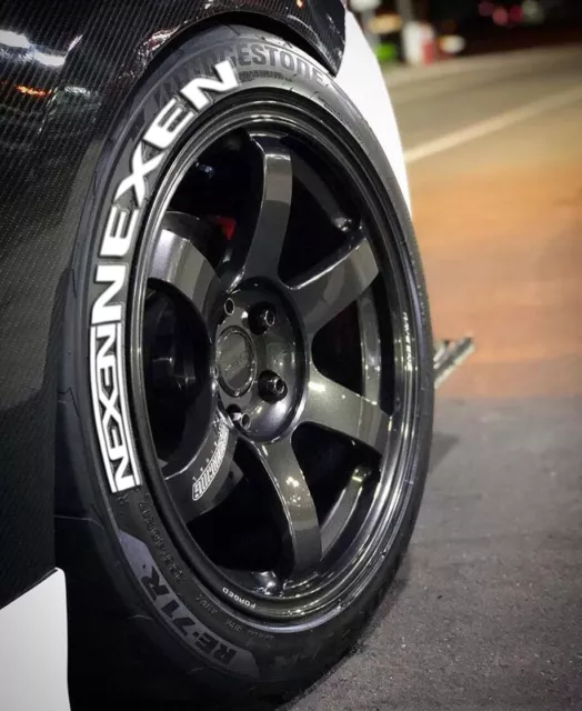 Reifenaufkleber Permanente Reifen Sticker Reifenbeschriftung Michelin 8x