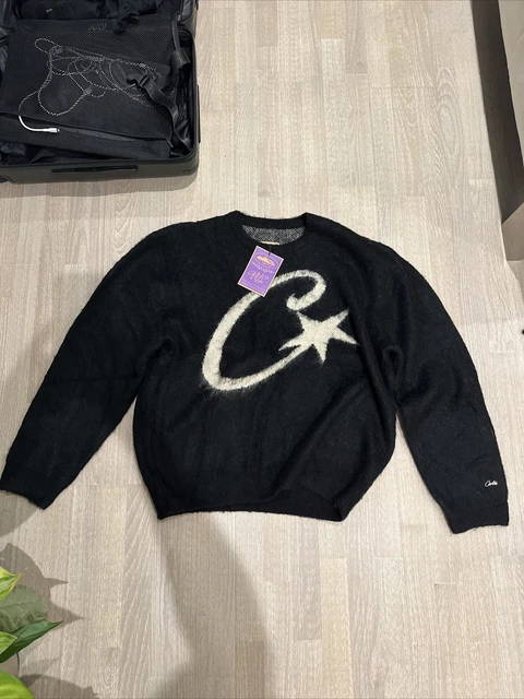 CORTEIZ CRTZ RTW Mohair C Star Black Knit Sweater Jumper XXL