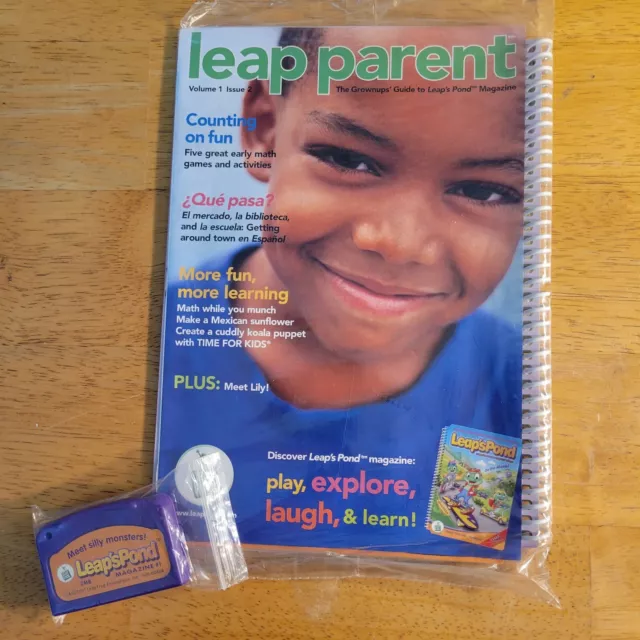 Leapster LeapFrog On the Move! LeapsPond Magazine #2 Game Cartridge NEW