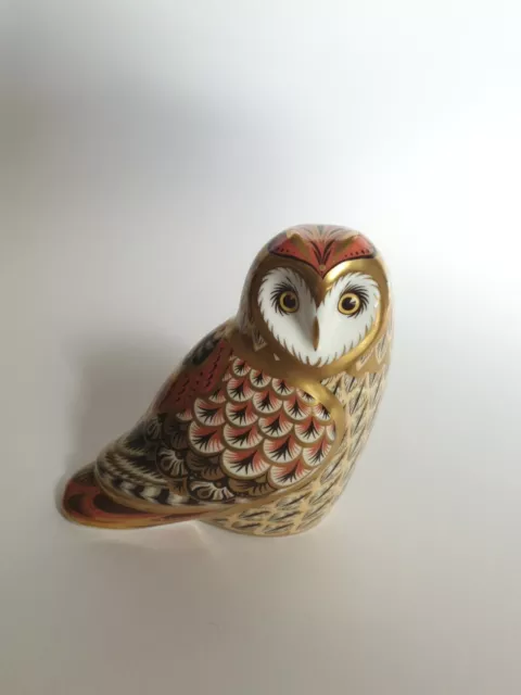 Royal Crown Derby Short Eared Owl 2007 Paperweight