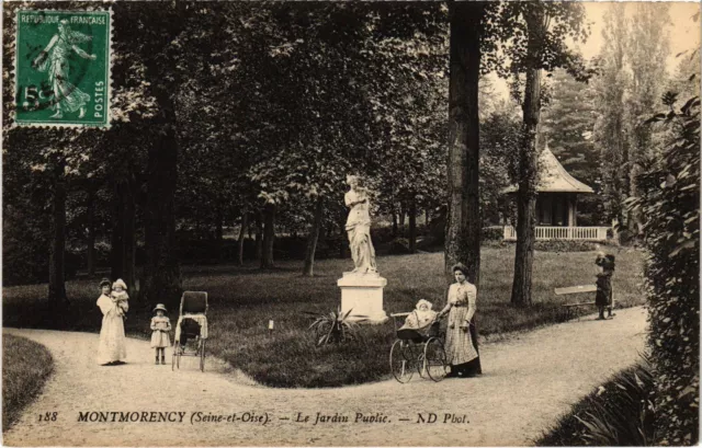 CPA Montmorency Le Jardin Public (1319907)