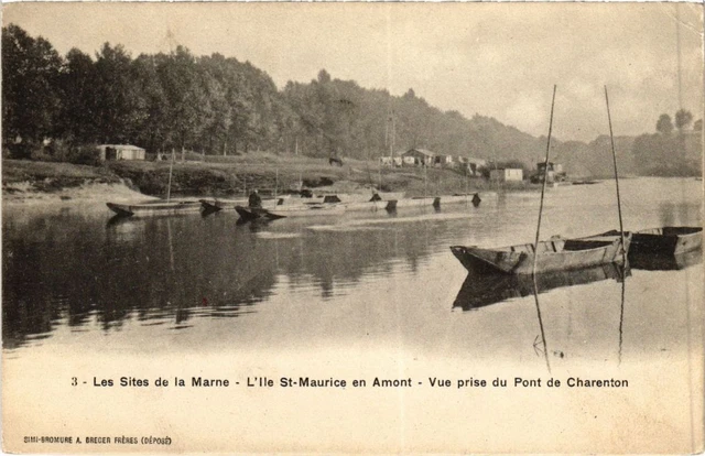 CPA AK Charenton view of the Pont de Charenton FRANCE (1282285)