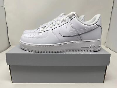 Nike Air Force 1 '07 Low Men’s Triple White  ALL SIZES  6 to 15  New  CW2288-111