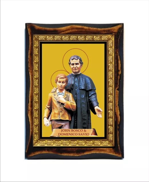 Saint John Bosco & Saint Dominic Savio - San Giovanni Bosco & San Domenico Savio