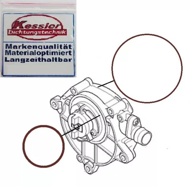 Vakuumpumpendichtung Viton Dichtung Vakuumpumpe BMW N43  / 7547024 11667547024