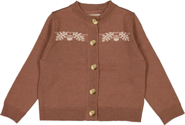 Cardigan Wheat Ragazza Maglia Cardigan Acorn Vintage Rosa