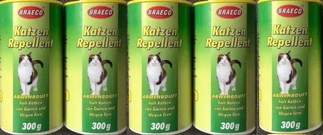 Abwehrmittel gegen Katzen Katzenschreck Abwehr Katzenvertreiber 100g/1,38€ KH