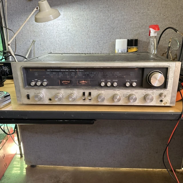 VINTAGE KENWOOD KR7600 AM FM Stereo Receiver For Parts Or Repairlocal