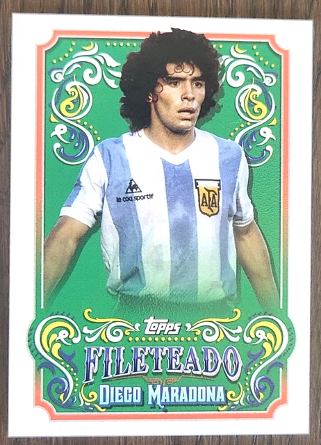 その他 topps FILETEADO DIEGO MARADONA /50 Topps Argentina Fileteado | eBay