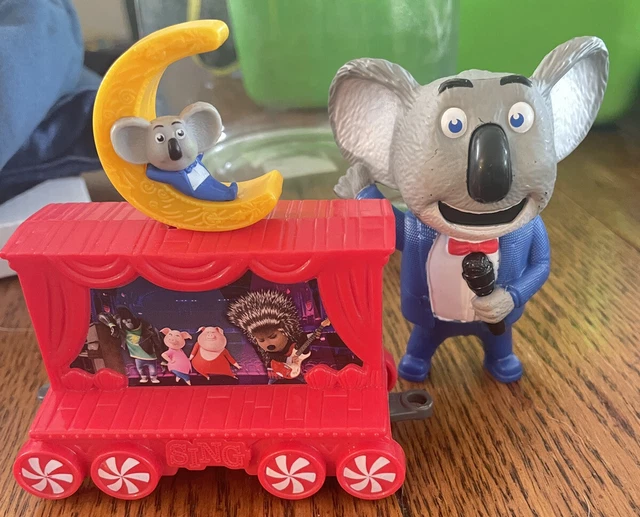 CHUCK E CHEESE 2016 2017 SHOWBIZ PIZZA TIME Train FIGURE Set Of 2