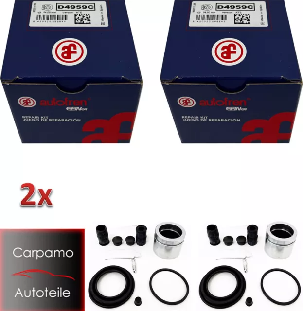 2x Autofren D4959C Reparatursatz Bremssattel vorne für BMW 3er E36 E46 Z3 Z4 E85