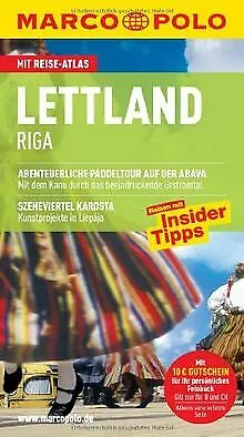 MARCO POLO Reiseführer Lettland, Riga: Reisen mit Inside... | Buch | Zustand gut