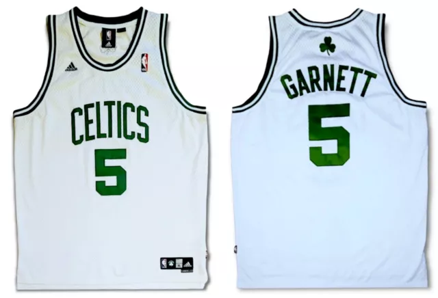 Boston Celtics Kevin Garnett Adidas Light Green Ultra Rare Jersey with  lining