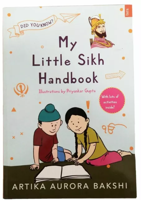 My Little Sikh Handbook for Kids Singh Kaur Lot of Activities English Book B39