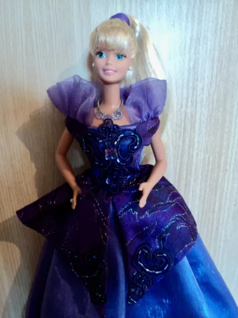 Barbie Older Sculpt in a Stunning Purple Gown with Jewellery & Fashion Shoes