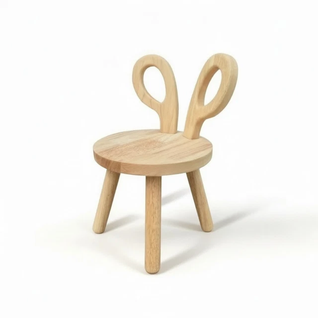 RABBIT STOOL COMPACT Kids Chair Small for Nursery £47.93 - PicClick UK