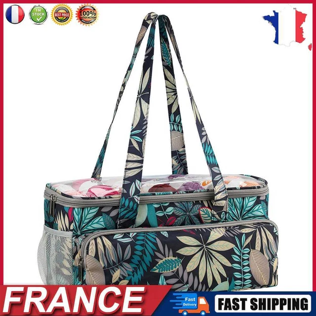Oxford Cloth Portable DIY Hand-Knitted Tool Handbags Woolen Yarn Storage Case fr