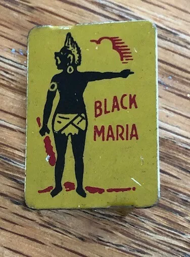 Metal Tobacco Tag Clip Antique Original Cigar Clippings Vintage Used 1910 Maria