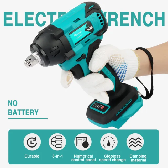 Replace For Makita DTW190Z 18V Cordless LXT 1/2" Electronic Impact Wrench Tools