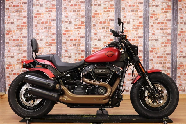 2019 Harley Davidson Fxfbs Fat Bob 114 / Excellent / 4576 Miles / Rinehart Pipes