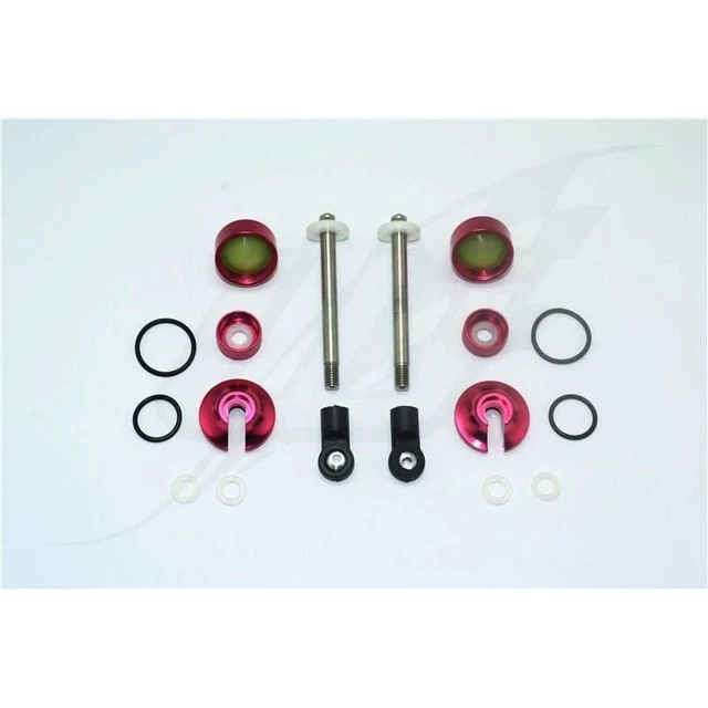 Alloy Damper Rebuild Kit For GPM MAS100F Front Shocks - Red Upgrade For Arrma Senton 6S BLX & Typhon 6S BLX