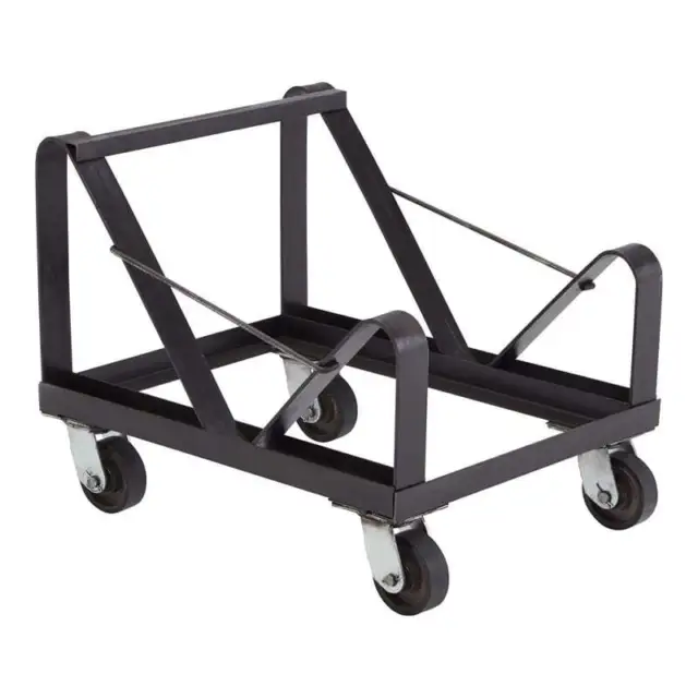 NPS Modern Metal Dolly For Series 8500 Chairs in Black Powder-Coated