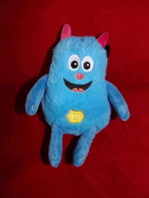 Doudou Peluche Petit Monstre Bleu Dexy Laboratoire Ducray Neuf