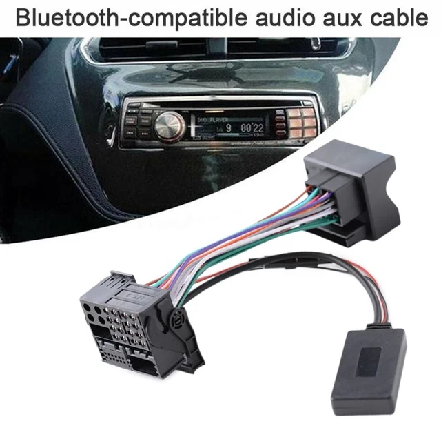 Car BT-Compatible Module Radio Stereo Aux Cable Adapter For-BMW E39/E46 3 Series
