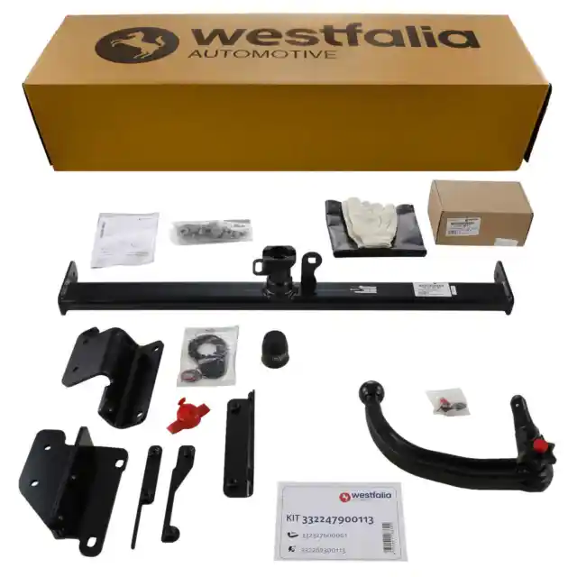 Attelage de Remorque Kit Amovible Avec E-Set WESTFALIA pour Nissan Qashqai