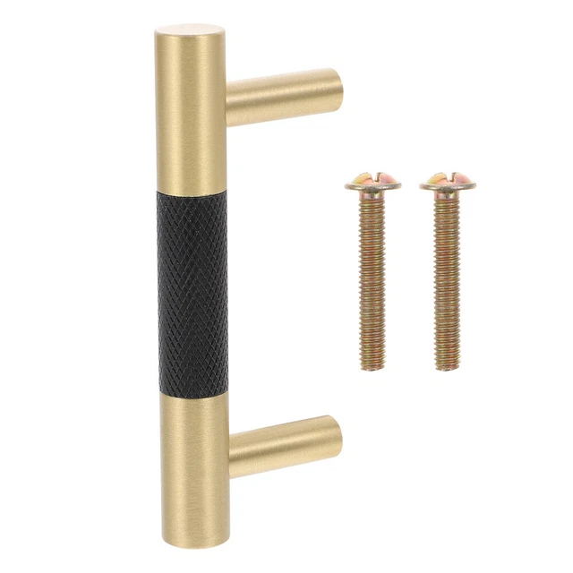 Gazechimp Maniglia A Forma Di Foglia In Lega Di Zinco, Colore Bronzo Rosso, Per Armadio E Cassetto, Con Vite - 2