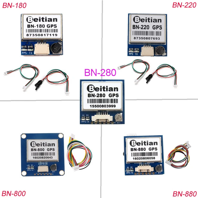 Beitian BN-180 BN-220 BN-280 BN-880 GPS Receiver Module for Arduino Flight Contr