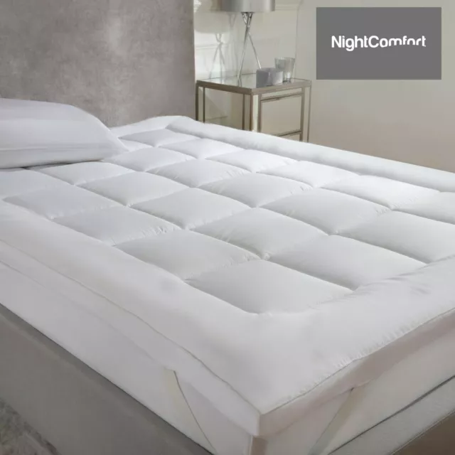 Coprimamaterasso antiallergia NightComfort Hotel qualità morbido touch