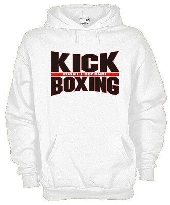 Felpa Sport hoodie KP36 Kick Boxing Fuori i secondi Pugilato arti marziali