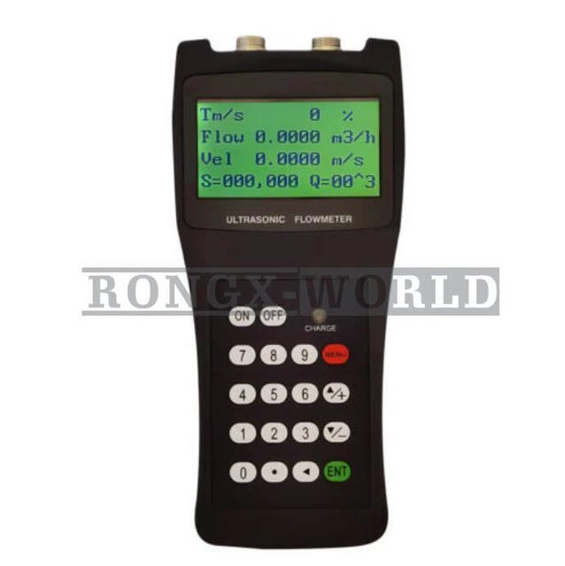 New TDS-100H DN50-700 Portable Ultrasonic Liquid Flowmeter Pipeline Flow Meter
