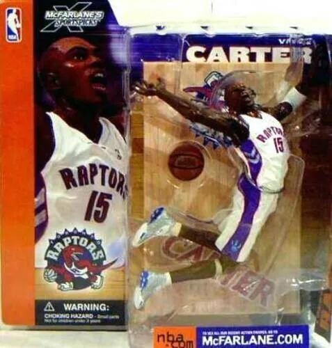 McFarlane Toys NBA Series 1 Vince Carter - 6" Action Figure - Toronto Raptors