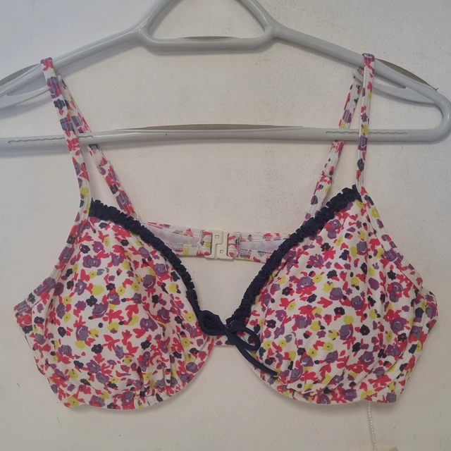 Boden Bikni Top Multicoloured Floral - Size 36B
