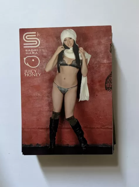 Juicy Honey Saori Hara Special 5th Anniversary Complete 72 Card Base Set 2010