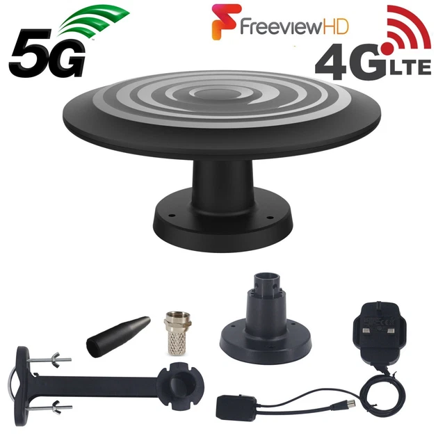 KING OA1501 OmniGo Portable Omnidirectional HDTV Over-the-Air Antenna - Black KING OA1501 OmniGo Portable Omnidirectional HDTV Over-the-Air Antenna - Black