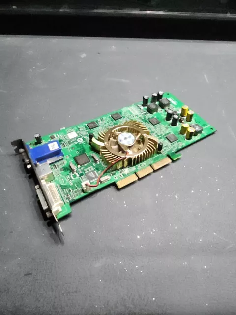 Asus V9480 Geforce 4 Ti 4800se 128mo Sdram Vintage Agp 8x Vga Tvout Dvi