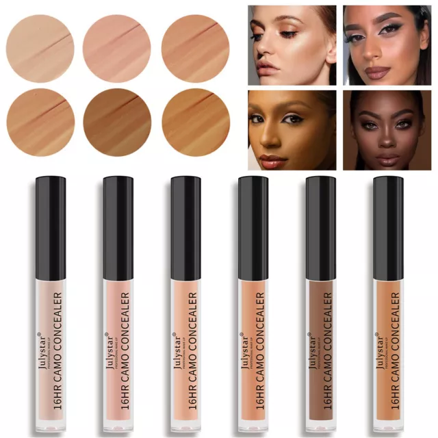 Mat Foundation Concealer Full Coverage Lightens the Skin ┛