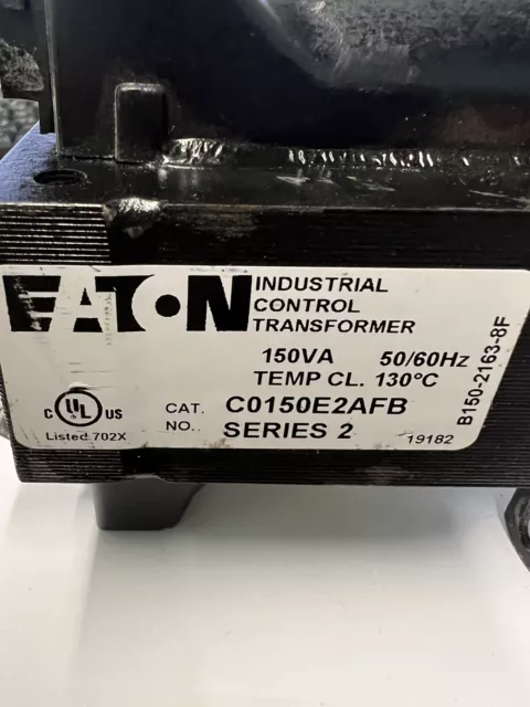 EATON C0150E2AFB Industrial Control Transformer 150VA Primary: 240 x 480 2