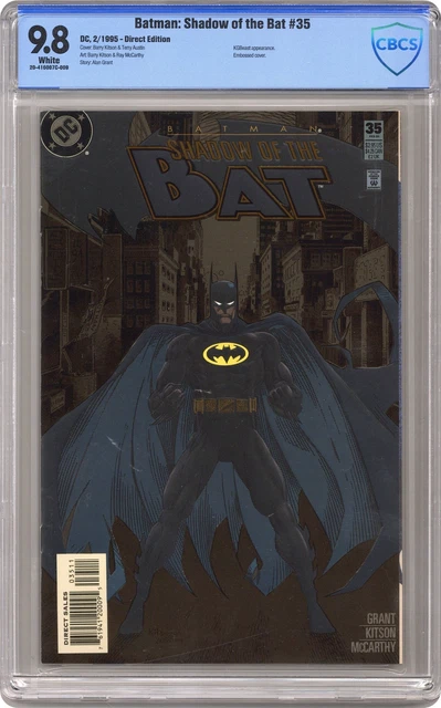 Batman Shadow of the Bat #35D Austin Variant CBCS 9.8 1995 20-416007C-009