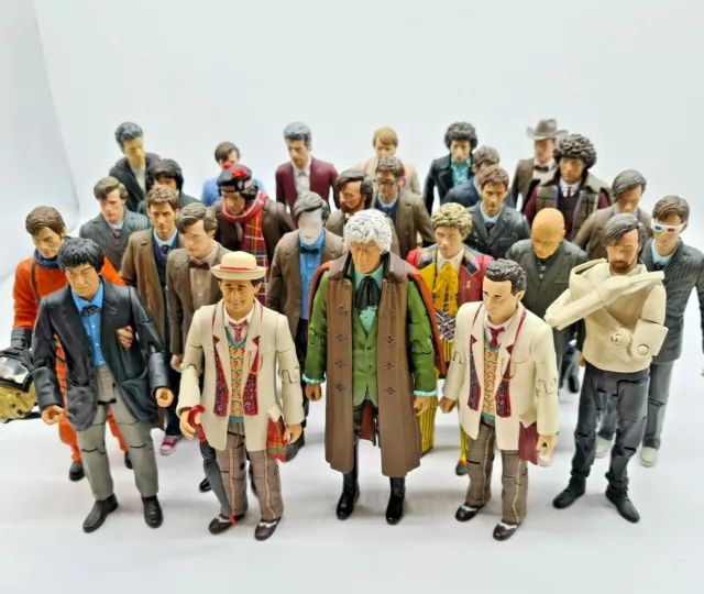 DOCTOR WHO . DOCTOR VARIANTS . multi listing , choose your doctor . 5" RANGE .