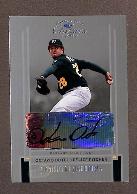 2005 CLASSICS SILVER #70 Octavio Dotel Auto /25 EUR 13,28 - PicClick FR