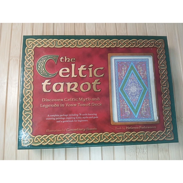 THE CELTIC TAROT Deck and Book Set Courtney Davis Helena Paterson